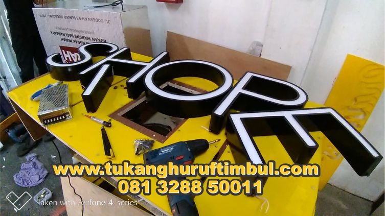 jasa letter timbul jogja