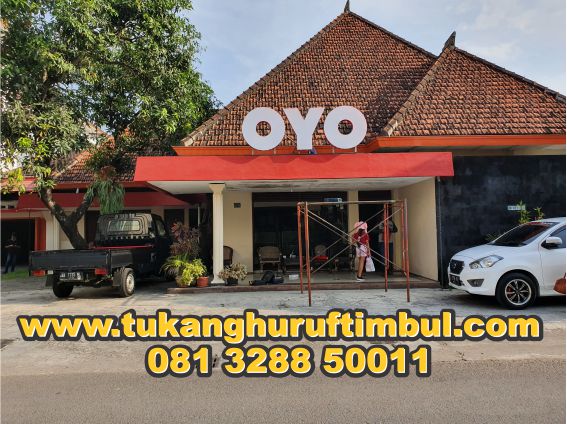 jual huruf timbul akrilik murah jogja