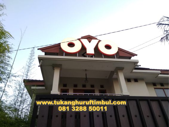 jual huruf timbul jogja