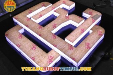 jual letter timbul akrilik jogja