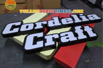 jual letter timbul jogja