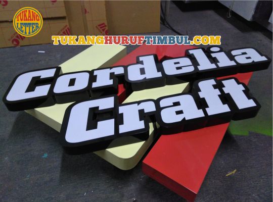 jual letter timbul jogja